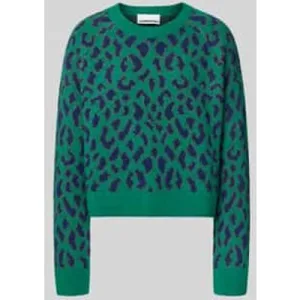 ARMEDANGELS Loose fit pullover van zuivere wol, model ‘DILIRIAA LEOPAA’