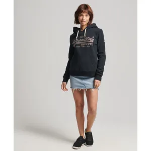 Dames sweatshirt met capuchon Superdry Vintage Bohème