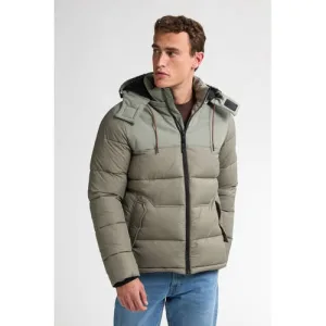 Petrol Industries gewatteerde jas groen