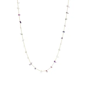 Luxenter Bidain halsketting in 18k geelgoud