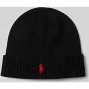 Polo Ralph Lauren Beanie van wol met labelstitching