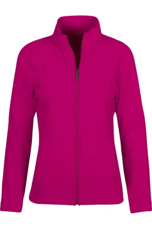 TRIGEMA Dames fleece jas magenta, Effen