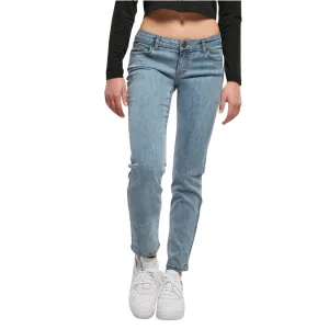 Jeans rechte vrouw met hoge taille Urban Classics