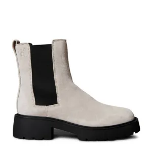 Calvin Klein suède chelseaboots beige
