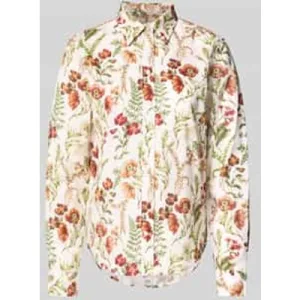 Gant Regular fit overhemdblouse met all-over bloemenprint, model ‘Floral’