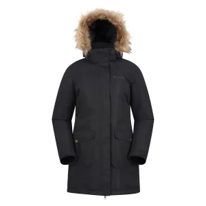 Mountain Warehouse Dames/Dames Tarka II Lang Gewatteerd Jasje (Zwart)