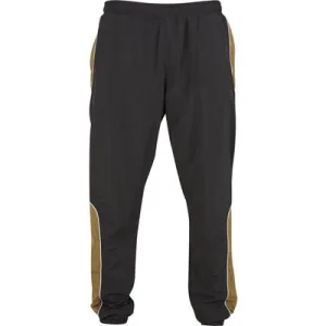 Urban Classics Piped Track Pants Black