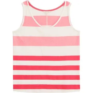 White Stuff Voyage Jersey Vest Pink Mlt
