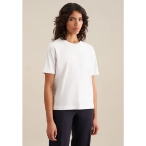 seidensticker T-shirt THE TSHIRT Korte mouwen ronde hals uni