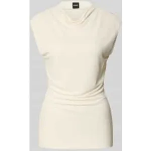 Boss Slim fit top van viscose, model ‘ALEMMA’