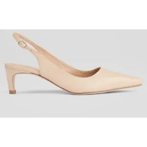 LK Bennett Alyssa Low Sandal Light Brown