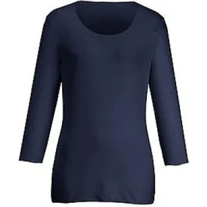 Shirt 3/4-­mouw­en Van Peter Hahn blauw