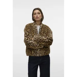 VERO MODA teddy jas bruin