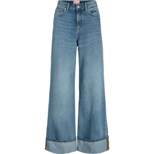 Jack & Jones Jxtokyo wide fold hw jeans r254 dnm