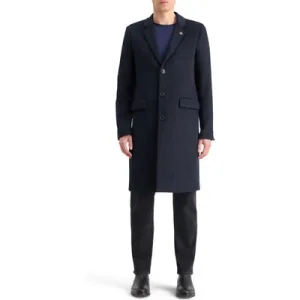Scotch & Soda Wool Classic Overcoat Night