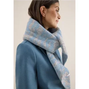 Cecil Dames Driehoekige sjaal in Blauw