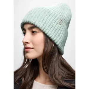 Street One Dames Gebreide muts met wolinhoud in Groen