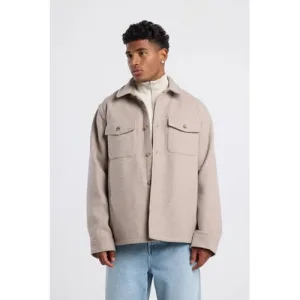 America Today overshirt beige