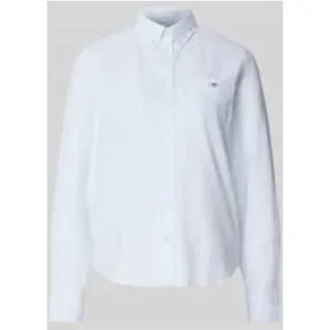Gant Overhemdblouse met button-downkraag en sportmanchetten