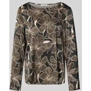 Marc O’Polo Regular fit blouse met lange mouwen van viscosemix