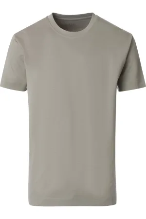 Venti T-Shirt ronde hals groen, Effen