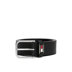 TOMMY JEANS Leren riem TJM SCANTON vierkante gesp, breedte 4cm