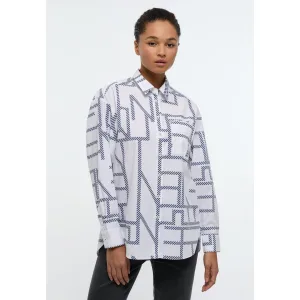 Eterna Overhemdblouse Oversized fit