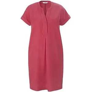 Jurk verbrede schouders Van Peter Hahn pink