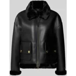 Armani Exchange Jack in leerlook met tweewegsritssluiting