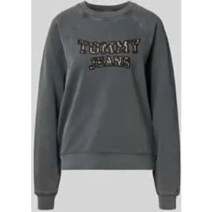 Tommy Jeans Boxy fit sweatshirt van puur katoen