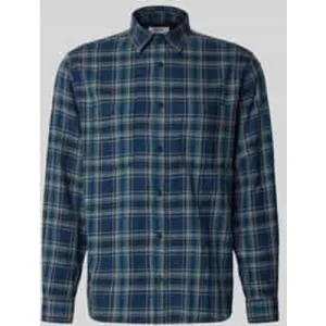 Replay Regular fit vrijetijdsoverhemd van puur katoen met borstzak