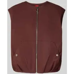 HUGO Regular fit gilet van puur katoen, model ‘AZELDA’