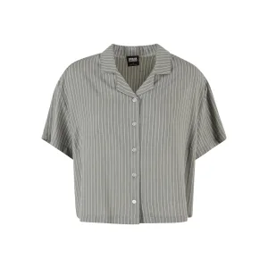 Korte mouwen viscose blouse voor dames Urban Classics Resort