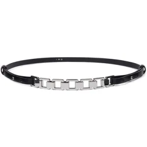 IRO Paris Daisy Thin Belt Black