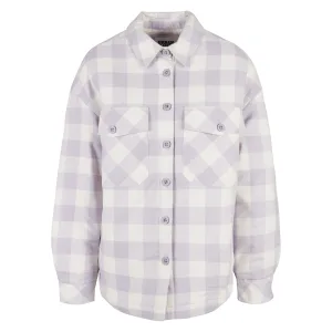 Flanellen hemd voor dames Urban Classics Padded