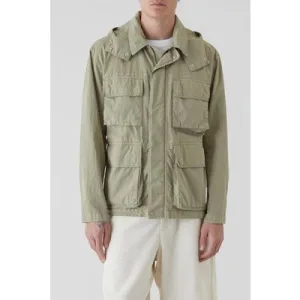 Closed Short Parka Jackets & Coats Light Moss Green