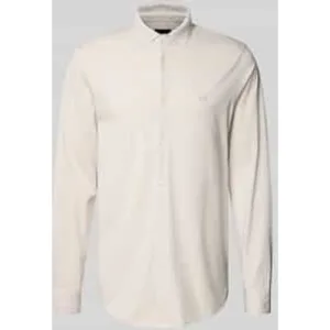 Armani Exchange Regular fit vrijetijdsoverhemd met haaikraag