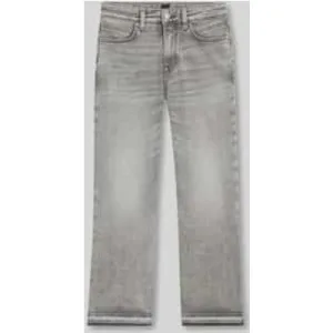 Boss Orange Korte bell bottom van katoenmix, ‘SOFT KICK FLARE’