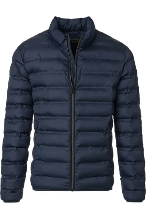 Redmond Buitenjas blauw, Effen