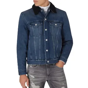 Denim jack Calvin Klein Foundation Sherpa