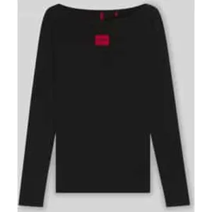 HUGO Slim fit thermo-onderhemd met boothals