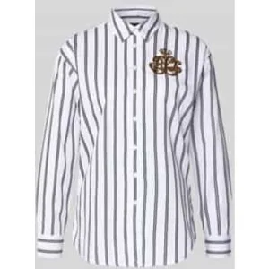Lauren Ralph Lauren Regular fit overhemdblouse met labelapplicatie, model ‘KOTTA’