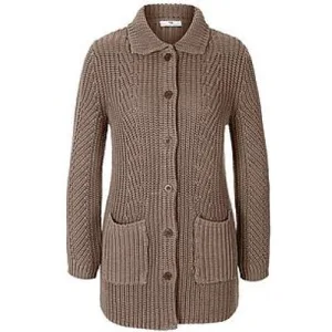 Lang vest Van Peter Hahn beige