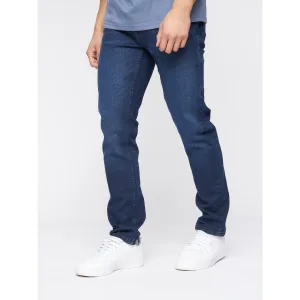 Men’s Crosshatch Malcom Slim-Fit Jeans in Blue