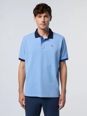 North Sails Polo overhemd Met contrasterende boorden