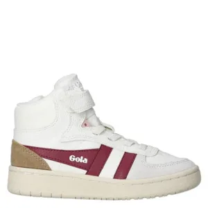 Gola Talon leren sneakers wit/roze