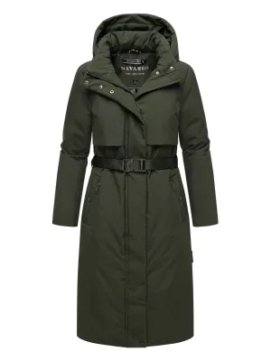 Navahoo dames winterparka WALDBUMMLER – weerbestendig & stijlvol met tailleceintuur