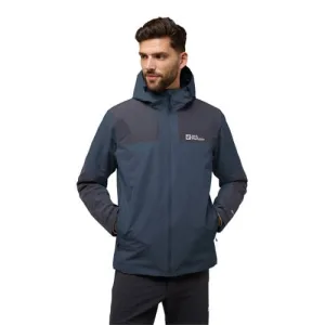 Jack Wolfskin jas Jasper Ins donkerblauw