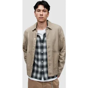 AllSaints Bruc Jacket Dusty Taupe