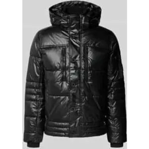 Tom Tailor Gewatteerd regular fit jack met afneembare capuchon